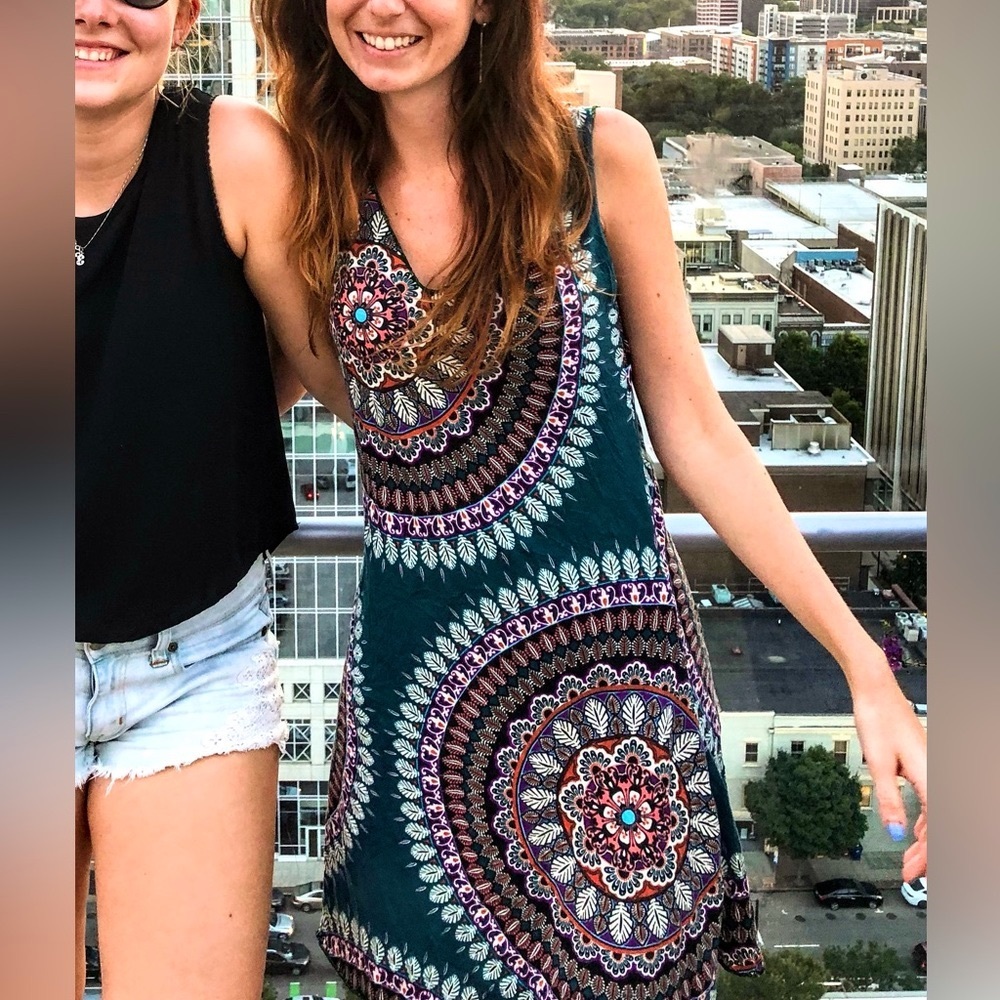 Casual Boho Cover Up or T-shirt Dress